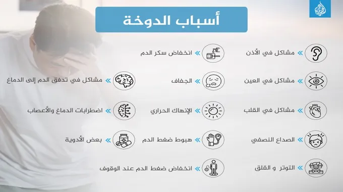 أسباب التعب والدوار وطرق العلاج