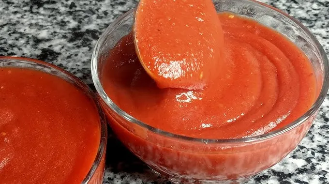 طريقة إعداد الكاتشب في المنزل بسهولة