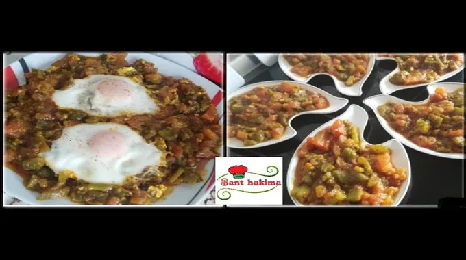 طريقة عمل الشكشوكة الشهية بالبيض