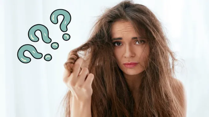 علاج تقصف الشعر بطرق طبيعية