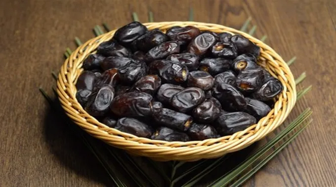 فوائد البلح الأسود الصحية والغذائية